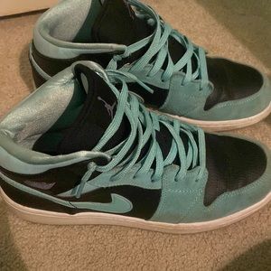 jordan 1 mid teal